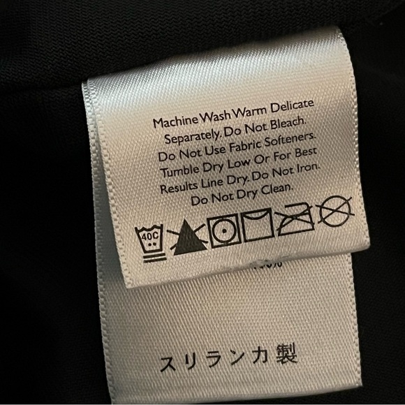 Eddie Bauer Windcutter Fleece Jacket Zip Pockets Drawcord Hem Black L - Picture 4 of 9